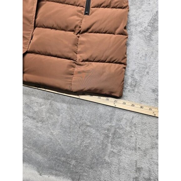 Nikki Jones Montreal Puffer Winter Jacket Womens LG Bronze Polyester K4975RF-355 - Picture 8 of 16